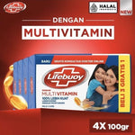Lifebuoy Sabun Mandi Batang 4 x 100 g