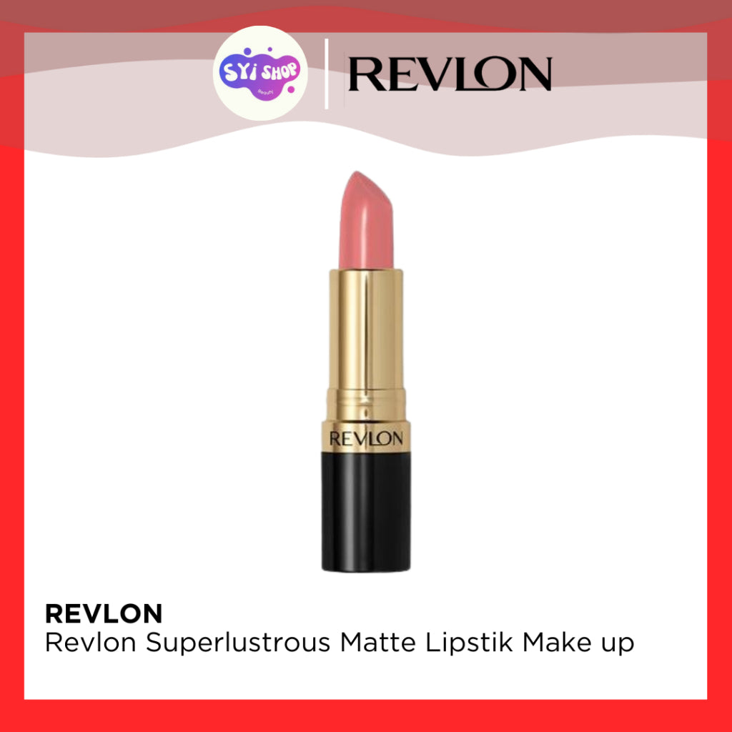 Revlon Super Lustrous Luscious Matte Lipstick – Lipstik Matte Tahan Lama & Melembapkan