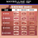 MAYBELLINE OFFICIAL Superstay Teddy Tint 5 mL - Teddy Soft Matte Tahan 12 Jam Lipstick Lipcream Lipstik Perfect Lip Tint