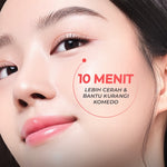 Hanasui Power Peeling Serum -  Eksfoliasi Wajah Mencerahkan, Angkat Sel Kulit Mati Komedo, Kulit Tidak Iritasi Kering