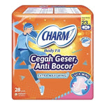 Charm Body Fit Pembalut Wanita Extra Maxi Wing 23 cm 28 pcs
