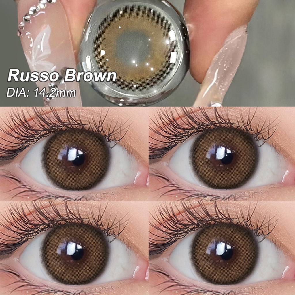 Magister Softlens 14.2mm -14.5mm For Big Eyes Sepasang Normal Lensa kontak warna kadar air 38% soflens