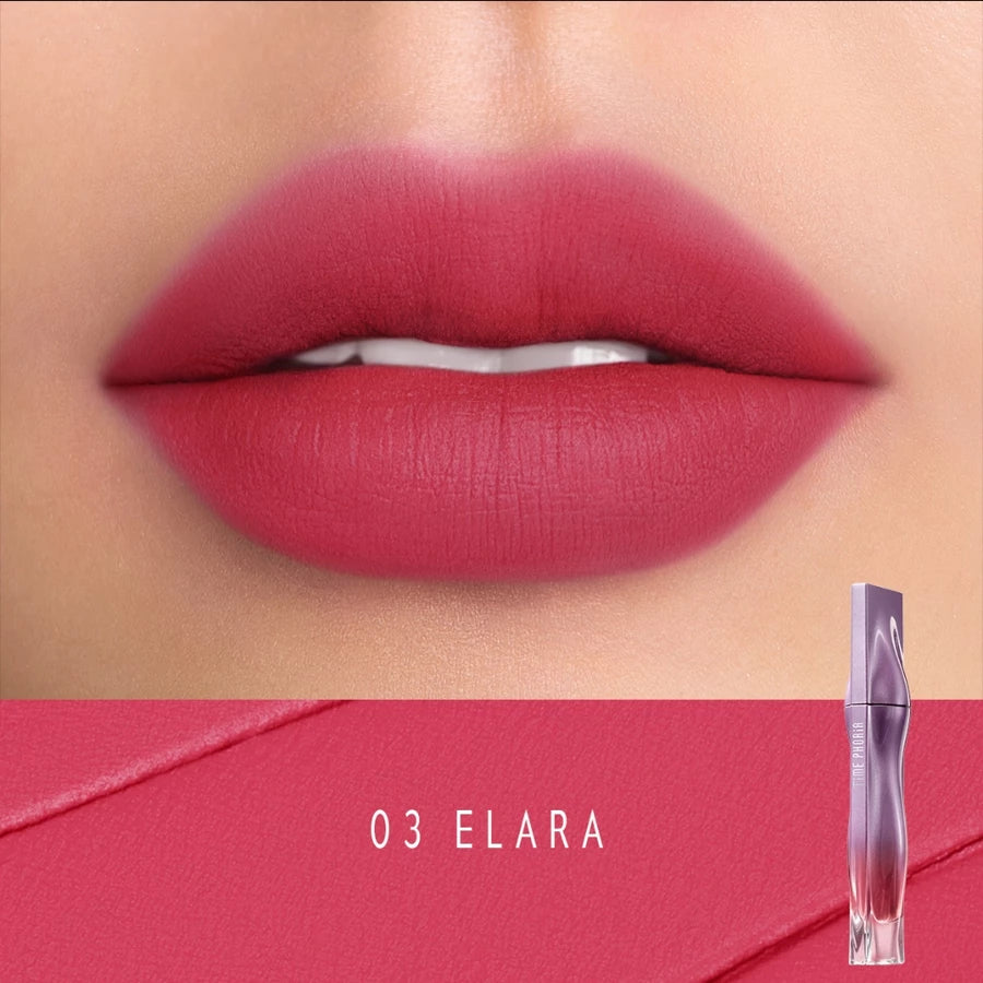 Lipstick TIME PHORIA - TASYA FARASYA APPROVED Nebula Velvet Lip Cream 4ML ORIGINAL Liptint Waterproof Tahan Lama Lip Stain Lipgloss Lipstik