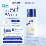 UNITARY Sunscreen All Skin Solutions SPF50 PA++++ Physical | Untuk Kulit Kombinasi / Berminyak / Kering / Sensitif