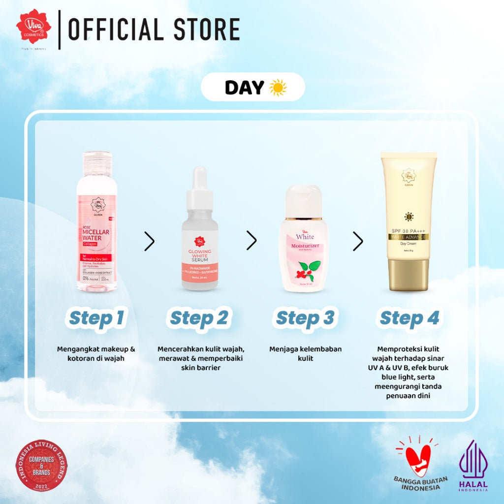 [PROMO] Paket Skin Barrier Set Healthy & Glowing Skin with NIACINAMIDE & Glutathione