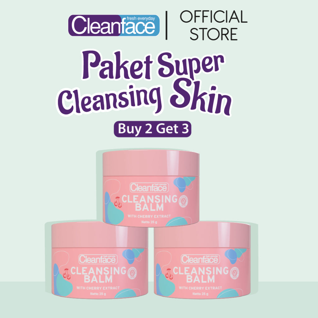 Buy 2 Get 3 Purbasari - Cleanface Cleansing Balm - Pembersih Wajah - Pembersih Makeup Kotoran Remover