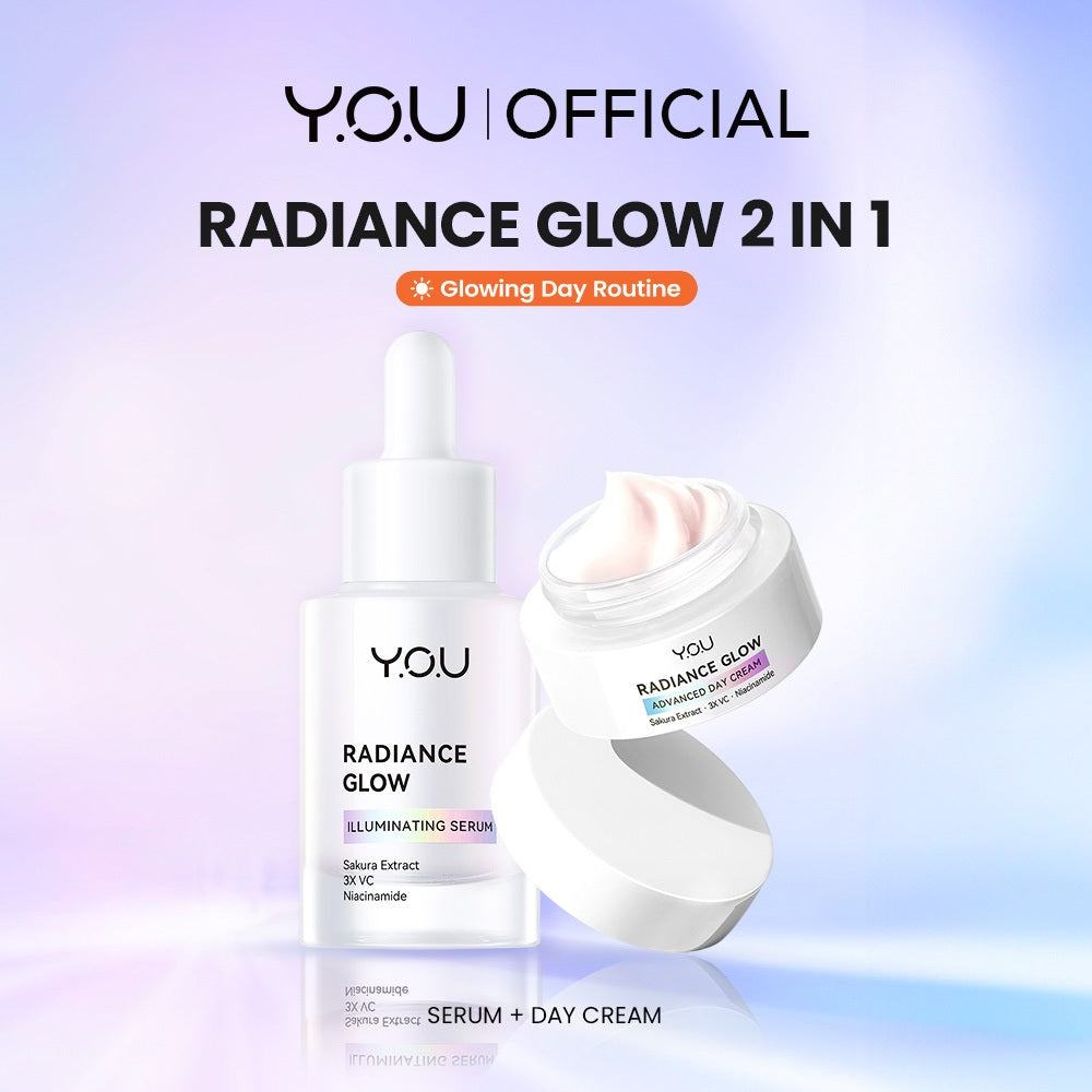 YOU Radiance Glow Illuminating Serum Brightening Vitamin C Niacinamide Gentle Glowing Skin