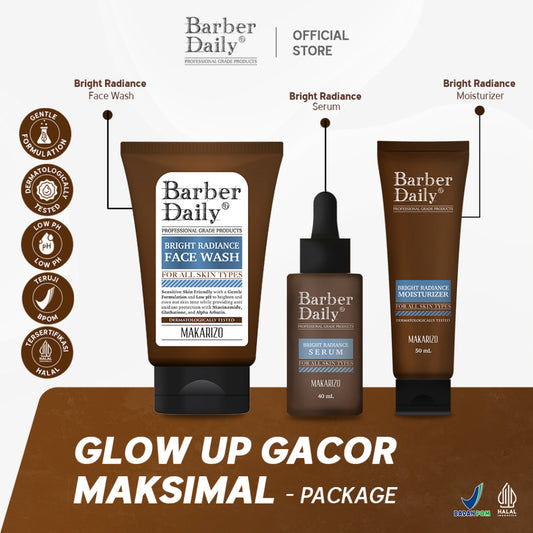 Barber Daily Glow Up Gacor Maksimal Package