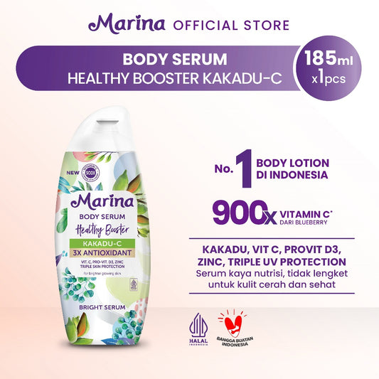 Marina Healthy Booster Bright Serum 185ml - Kakadu [1 pcs] - Exp : 05.2027
