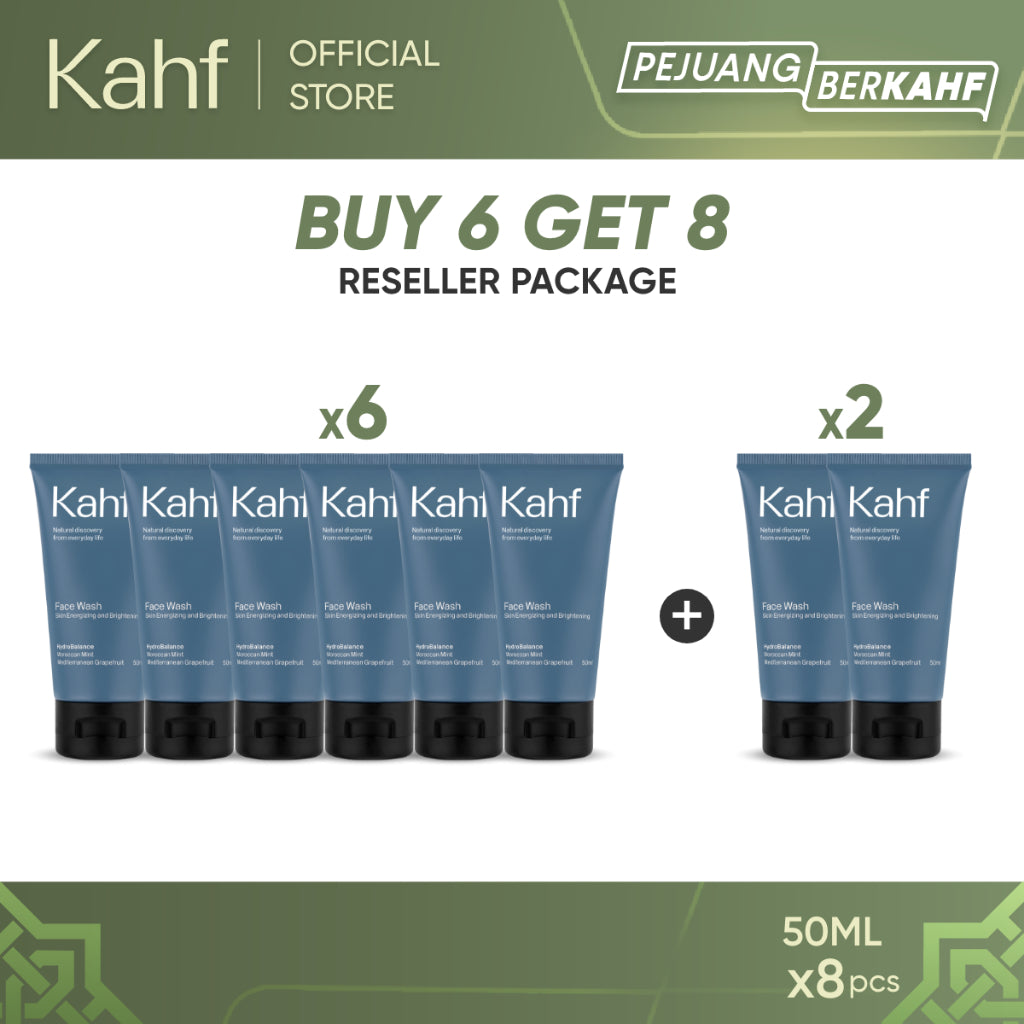 [BUY 6 GET 8] Kahf Reseller Package Deodorant & Face Wash