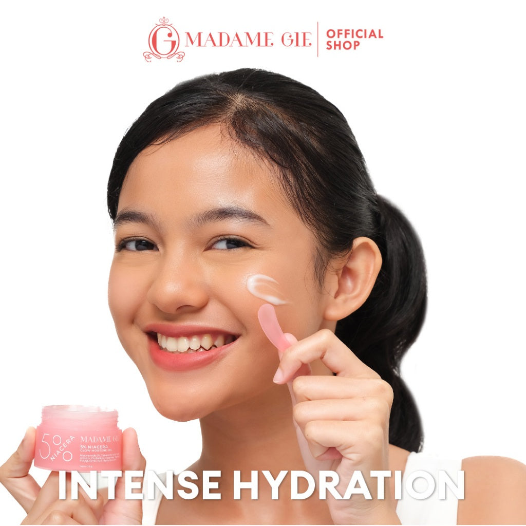 [READY STOCK] Madame Gie 5% Niacera Glow Moisture Gel - Skincare Pelembab dan Pencerah Wajah