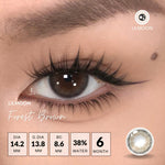 [Fuji Favorite] Lilmoon Softlens Kualitas Jepang softlens minus (0 sd -8.50) Twilight Golden Hazel Little Forest Brown Lensa minus/natural contact softlens/softlens warna/Lensa kontak