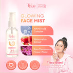 Tisha Beauty Glowing Face Mist Rose Water – Refresh & Fix Makeup 60ml