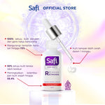 [Paket Lengkap Cleanser, Serum, Pelembap] Safi Age Defy 3X Advanced Retinoid Series (Cleanser 100gr, Ampoule 20ml, Moisturizer 40gr) - Sabun Cuci Muka Non SLS, Serum Wajah Glowing, Krim Wajah Anti Aging | Better Than Retinol