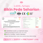 PINKRABBIT SOFTLENS AERA BROWN - Normal, Minus 0.5 S/D 10.00 (1PCS/Sebelah) / Softlens / Soft Lens / Lensa Kontak / Soflen / Softlens normal minus / Lensa mata / Softlense #softlensnyaman #softlensnyamanbikincantik