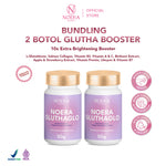 Noera 2 Box Glutha Booster Improved Formula | Booster Whitening | 10x Extra Whitening Booster