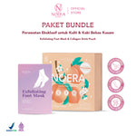 Noera Paket Collagen Drink Improved Formula & Exfoliating Foot Mask