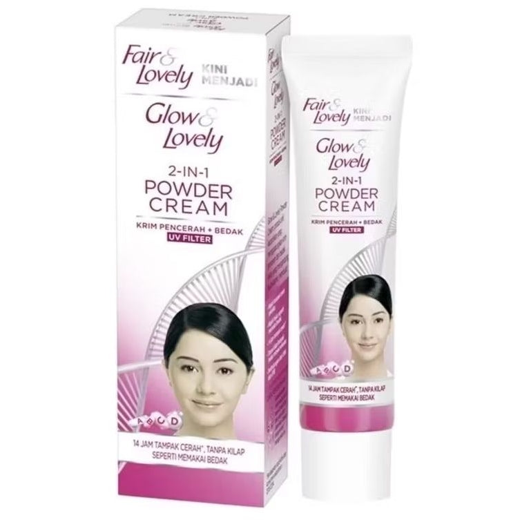 Glow & Lovely Krim Pencerah Wajah + Bedak Multivitamin 20 g