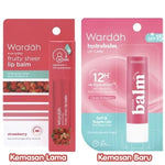 Wardah Hydrabalm Lip Care Pelembap Bibir Candy Strawberry SPF 15 4 g