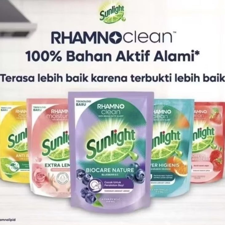 Sunlight Biocare Nature Sabun Cuci Piring untuk Peralatan Bayi 600 ml