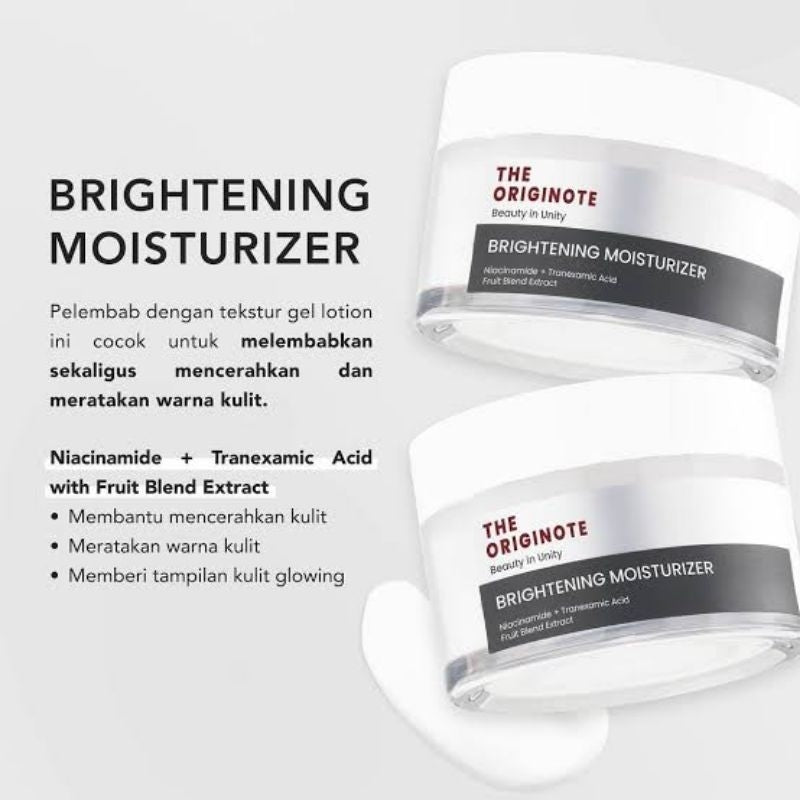 The Originote Moisturizer Pelembap Wajah Brightening 50 ml