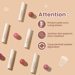 Hanasui Mattedorable Lip Cream Boba - Velvet Matte Finish Pigmented Long Lasting Double Moisturizing