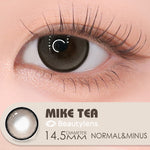 BEAUTYLENS Honeycomb Milk Tea 14.2 Softlens Lensa normal&minus [0.00~-8.00] douyin innocent brown