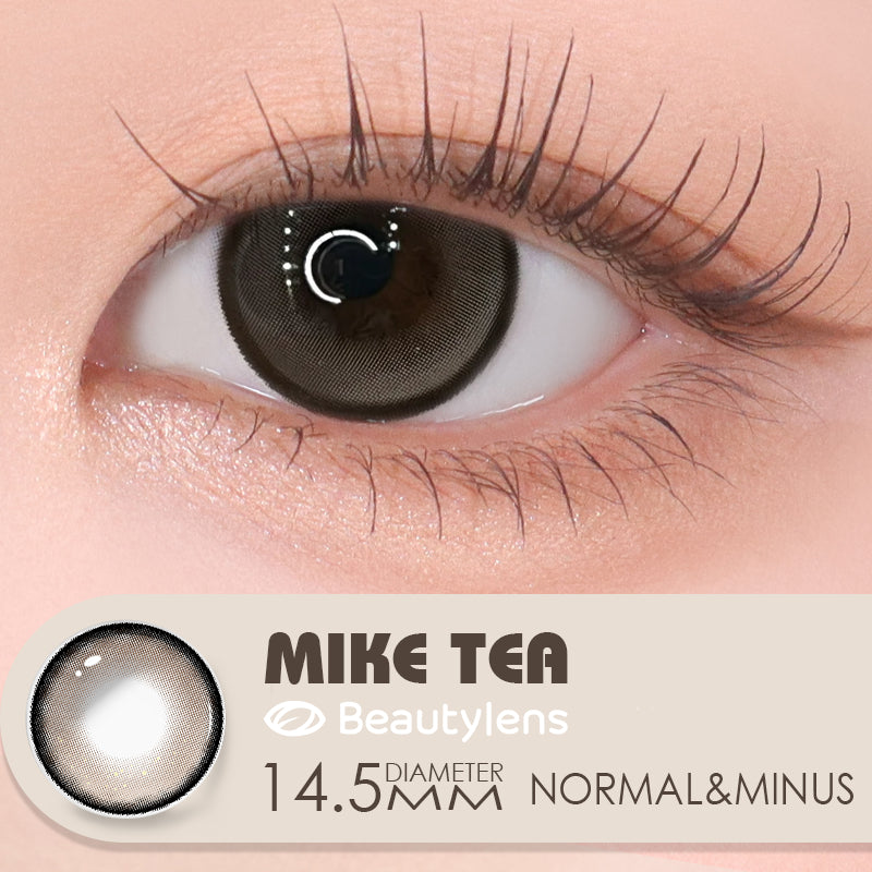 BEAUTYLENS Honeycomb Milk Tea 14.2 Softlens Lensa normal&minus [0.00~-8.00] douyin innocent brown