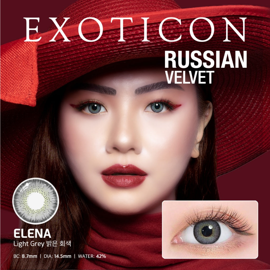 Exoticon Softlens - Light Grey Series | Softlens Wedding Made in Korea | Soflens Nyaman by Exoticon