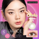 Exoticon Softlens Brown Series (Plano Only) Soflens Normal