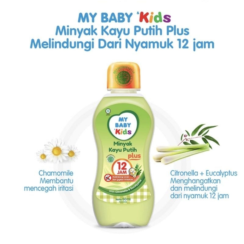 My Baby Kids Minyak Kayu Putih Plus 60 ml