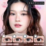 Exoticon Softlens Darling Series Grey | Brown | Black | Blue | Soflens Big Eyes | Soflens Minus