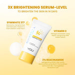 Y.O.U Sunbrella Triple UV Elixir | Daily Defense | Tone Up Elixir | Acne Shield | Airy Outdoor | 2% Sunscreen | Pro Acnecare | Gentlecare | Intensive Care | Ultra Airy Outdoor