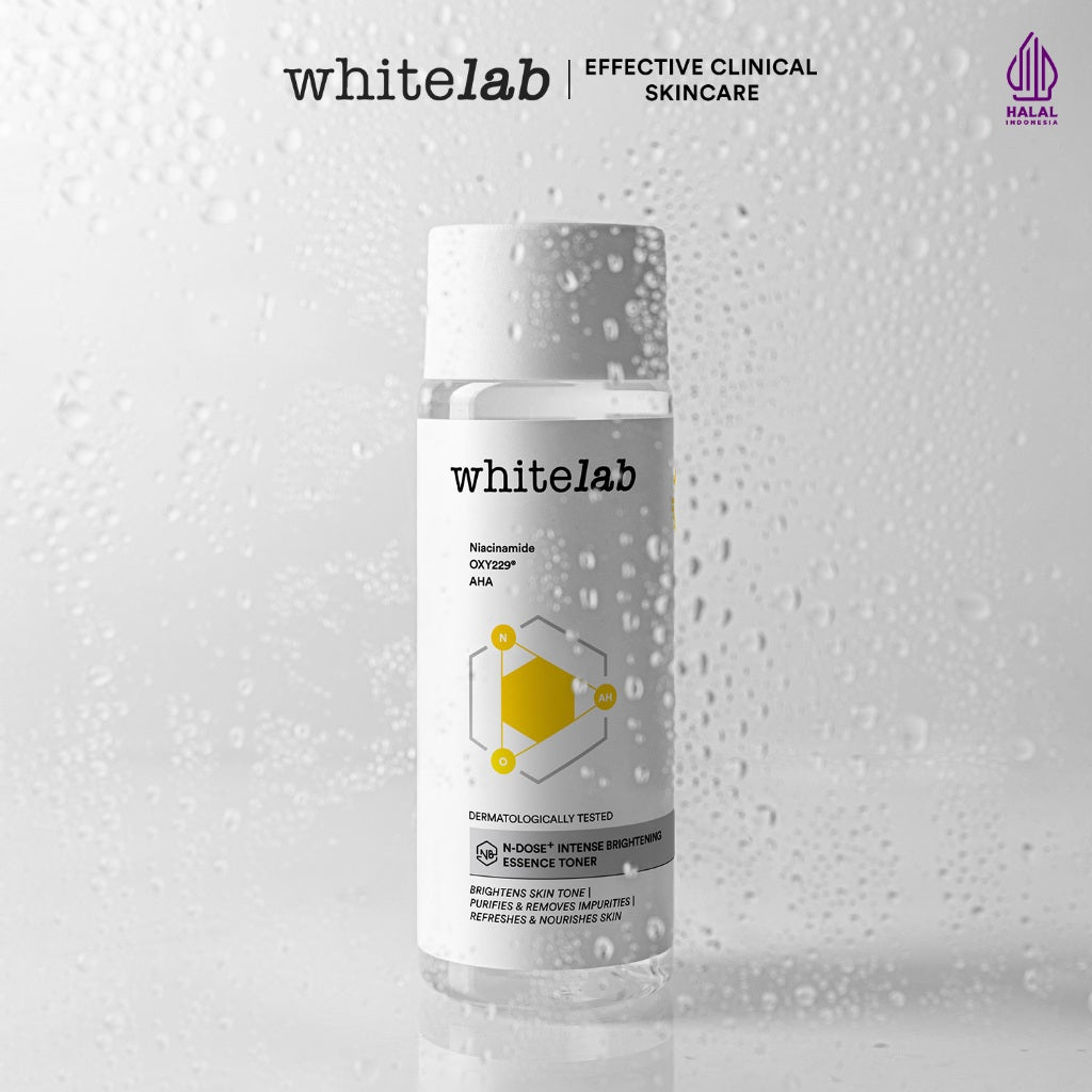Whitelab Brightening Essence Toner - Pencerah Wajah Anti Kusam & Melembapkan N-Dose+ 2.0