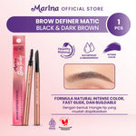 Marina Glow Ready Brow Definer Matic - Pensil Alis - Exp : 08.2025