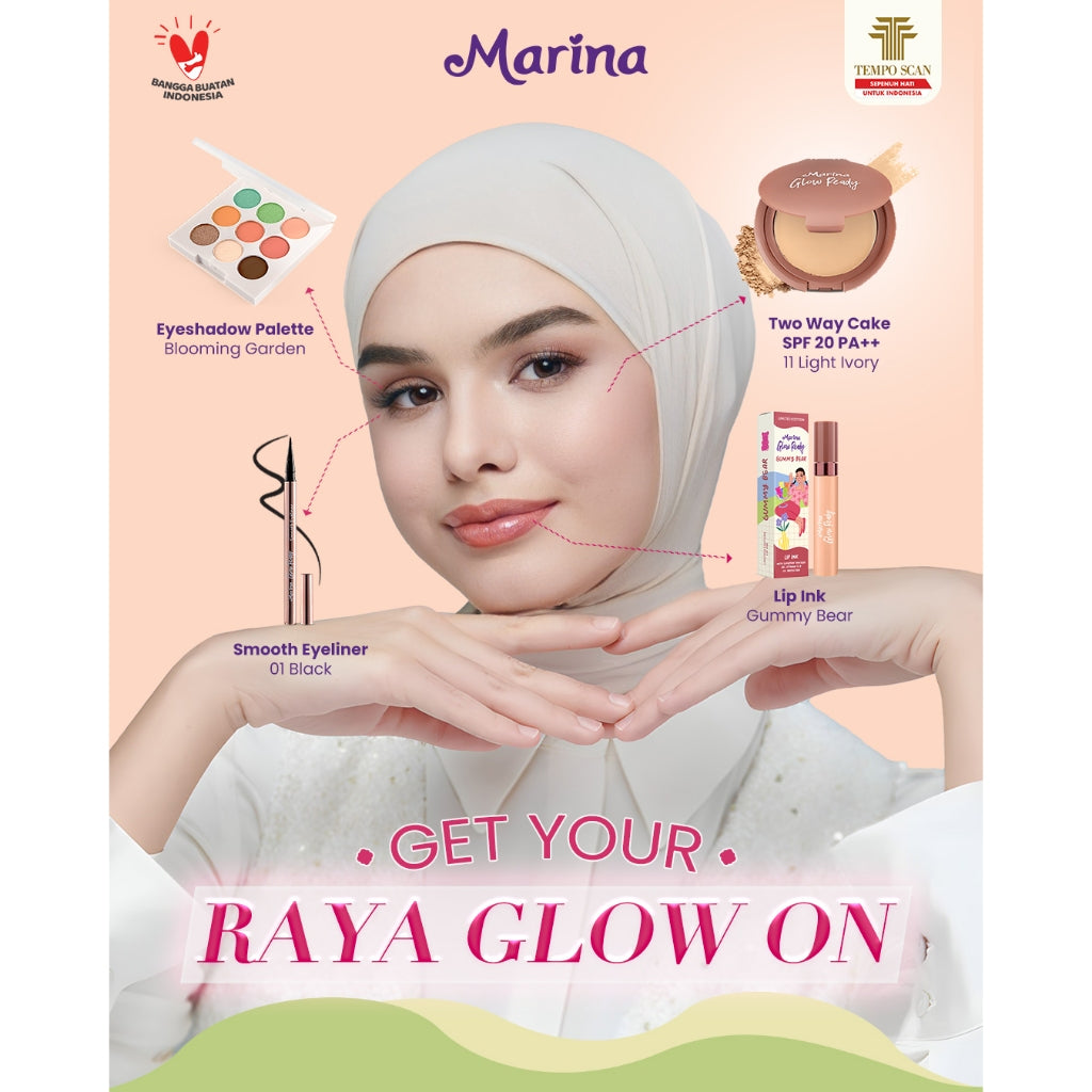 Marina Glow Ready Two Way Cake SPF 20 PA++ - Exp : 10.2026