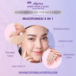 Marina Expert White & Glow Pelembap Gel Hydra Lock 170 ml [2 pcs] - Exp : 06.2027