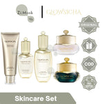 GLOWSICHA Brightening Day Cream l Night Cream Jelly Booster | Facial Wash | Salmon DNA Serum | Essense