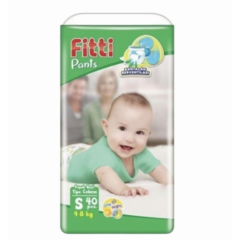 Fitti Pants Popok Celana Bayi S 40 pcs