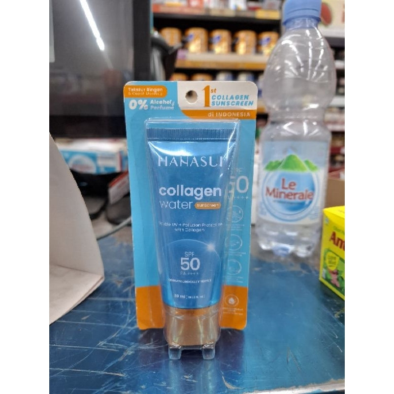 Hanasui Collagen Water Sunscreen Wajah SPF 50 30 ml