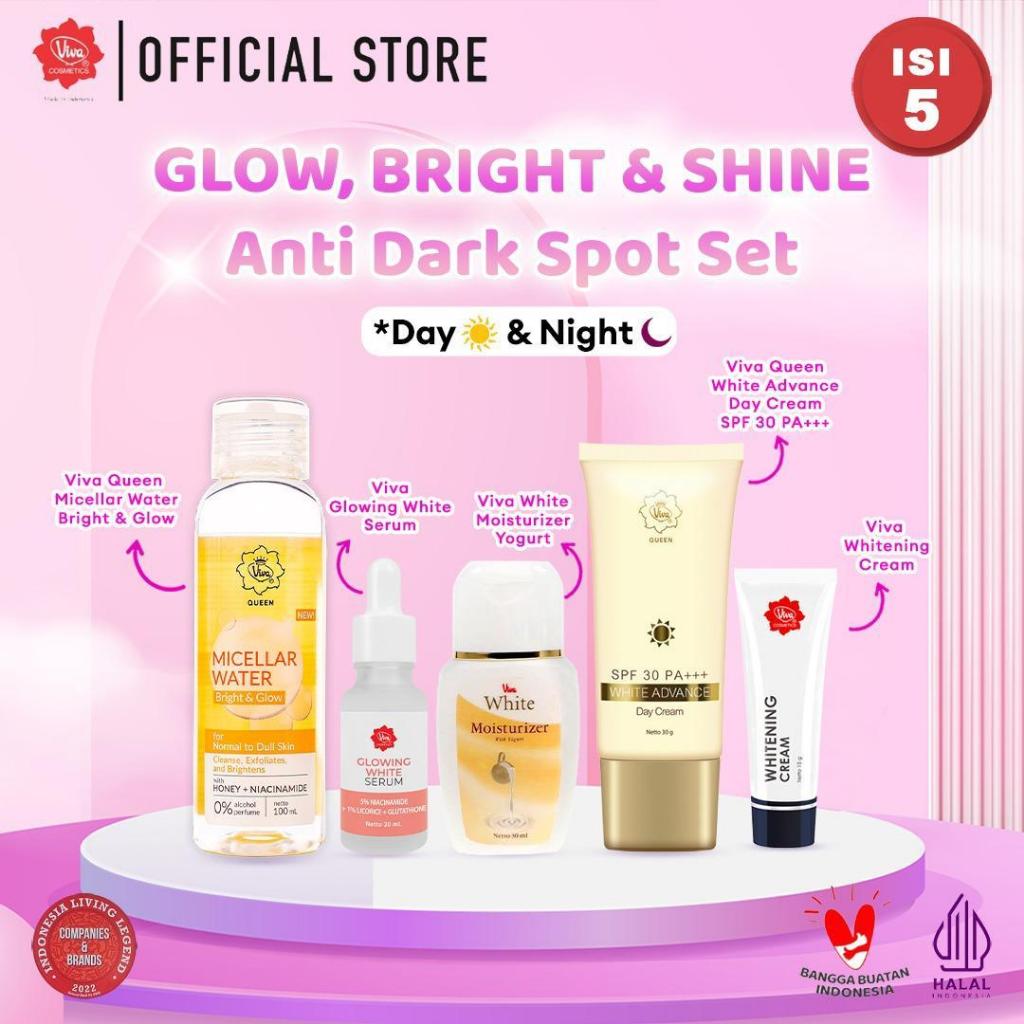 [PROMO] Paket Anti Dark Spot Set with Niacinamide, Glutathione, & SPF 30 PA+++