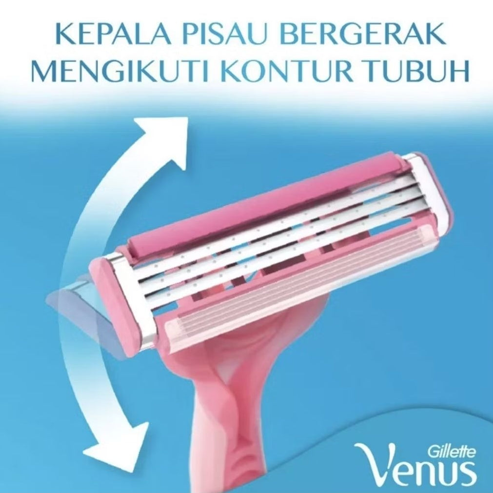 Gillette Simply Gilete Venus Wanita Basic 2 pcs