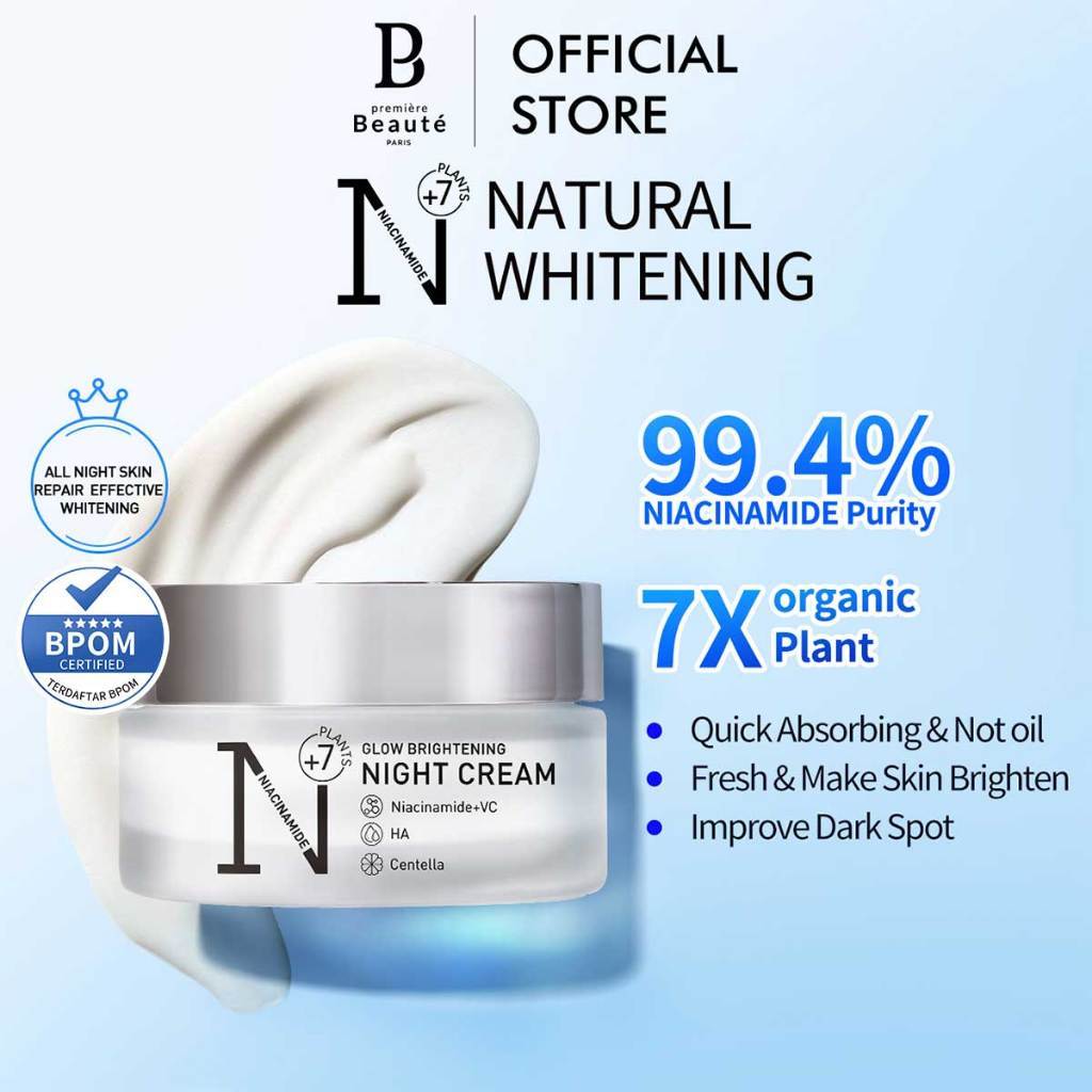 [New Year Gift]  PREMIERE BEAUTE [BUY 6 GET 7] Intensive Whitening Kit 6 Pcs Glow Whitening Paket Series Brghtening Packet wajah Skincare BPOM