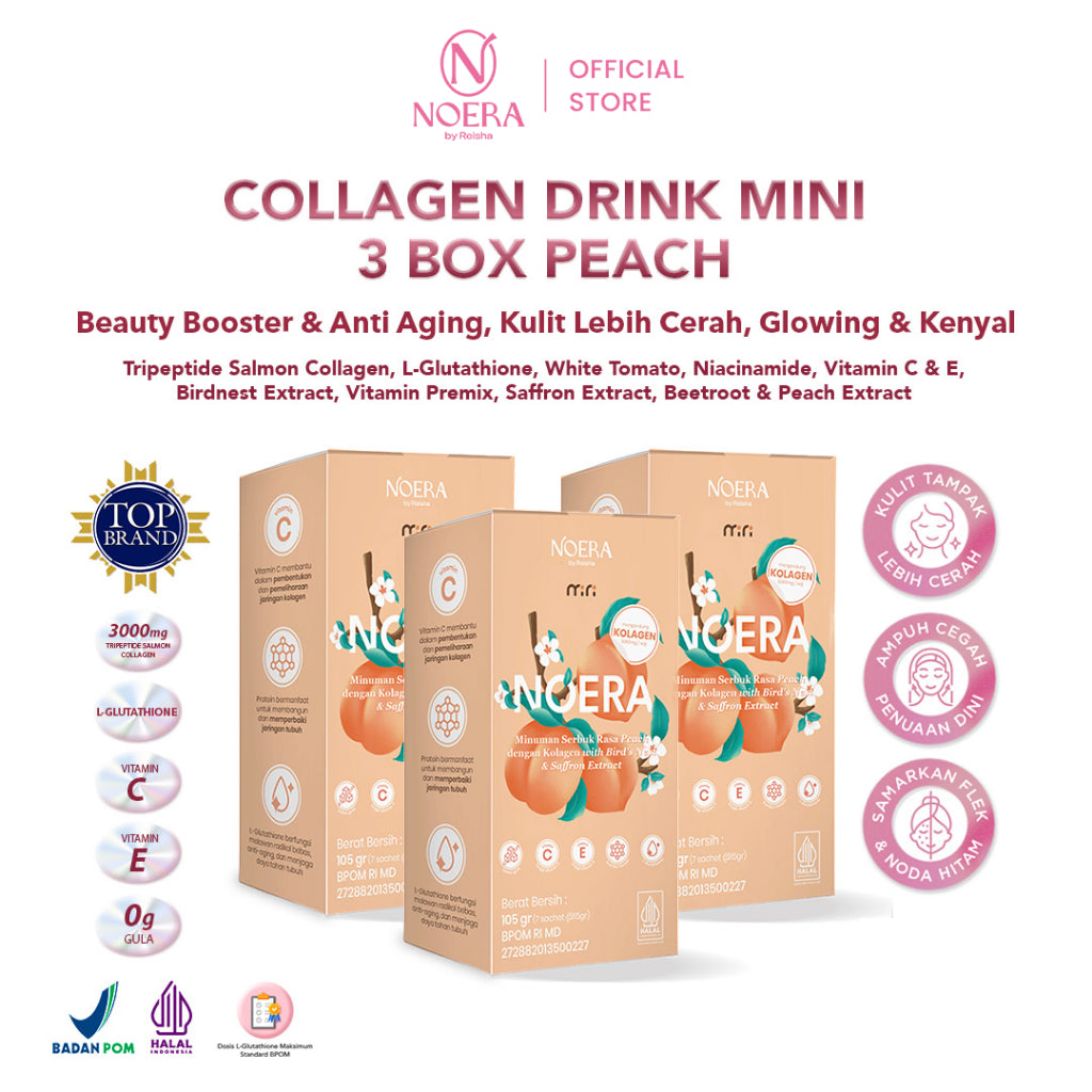 Noera Bundling 3 Box Collagen Drink Mini Improve Formula