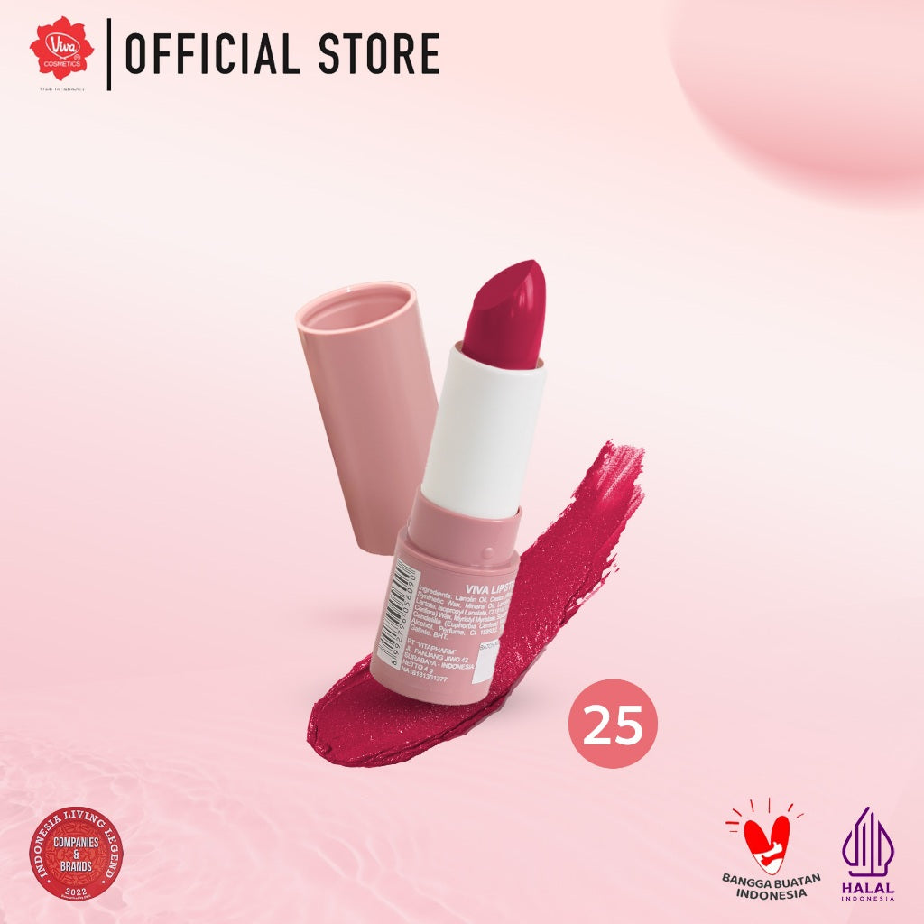 Viva Lipstick with Squalane & Mineral Oil (No. 21 - 40)