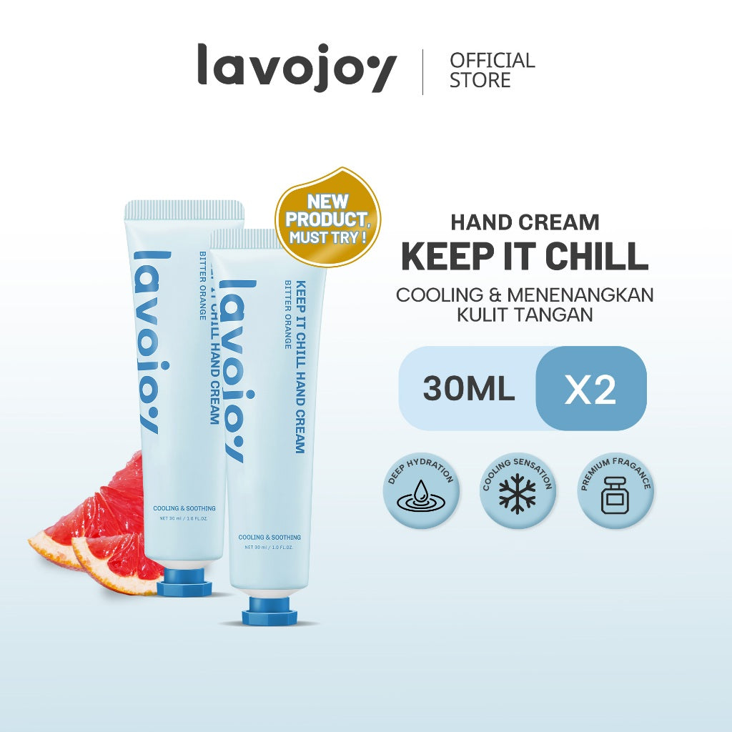 Lavojoy Hand Cream Series 30ml | Krim Untuk Mencerahkan Dan Melembabkan Kulit Tangan | Niacinamide Dan Shea Butter | Hand Cream Tangan Kering | Krim Tangan