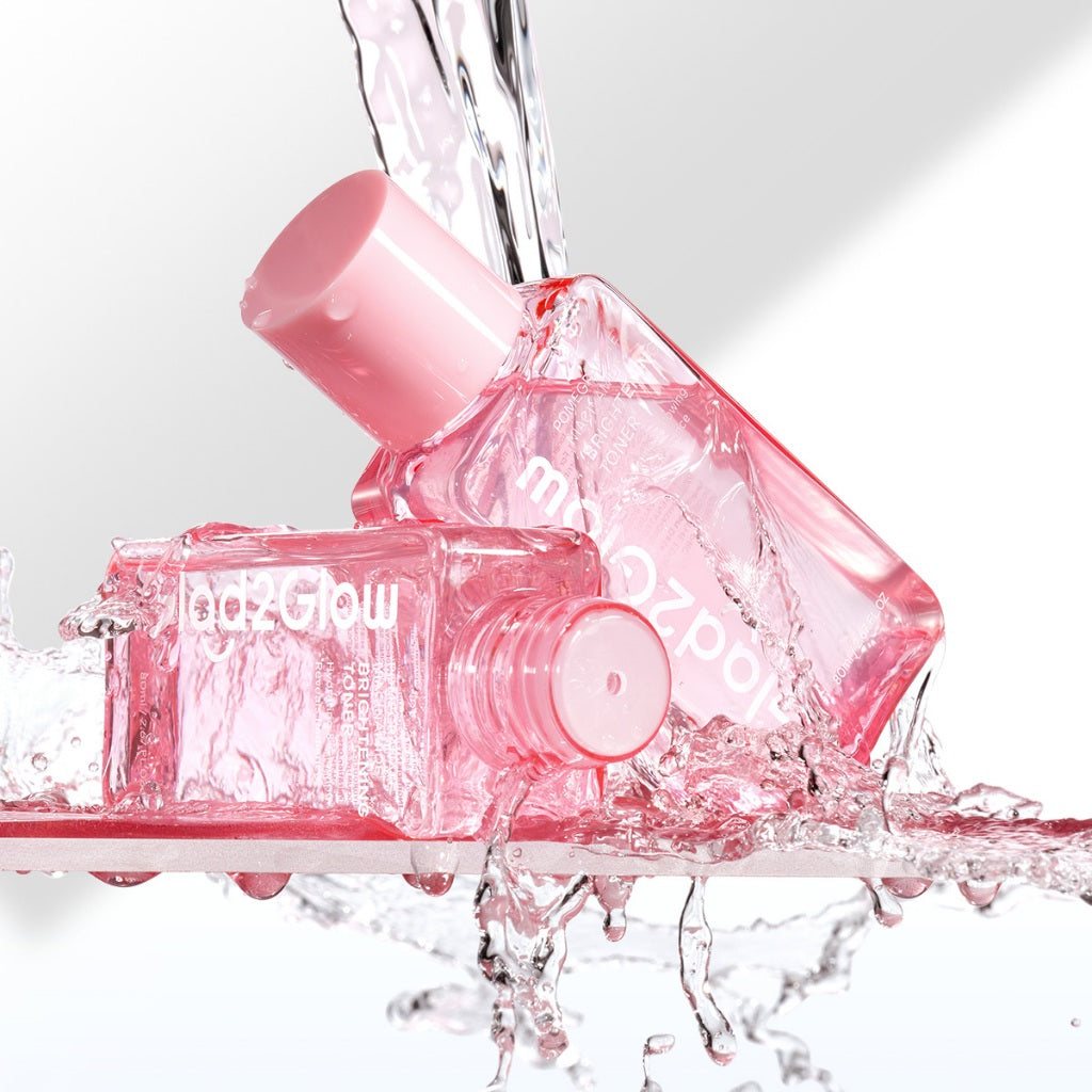 Glad2Glow Pomegranate Niacinamide Brightening Tonertoner badan face mist hydrating toner centellaToner eksfoliasi wajah glycocid acid glycolic acid combo brightening agent Mencerahkan dan meratakan warna kulit Memberikan efek glowing g2glow official store