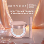 Bundle Instaperfect Skincover Air Cushion + Noir Lash Mascara (Mascara Bulu Mata Smudgeproof)- Bundle Make Up Tahan Lama Badai on Point