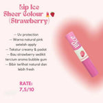 Lip Ice Sheer Color Pelembap Bibir Stroberi 2 g