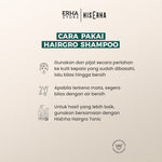 HIS ERHA Bundle Hairgro Series Shampoo 270ml + Tonic 60ml - Kombinasi Perawatan Rambut Rontok, Cegah Kebotakan,  Rambut Lebih Tebal/Lebat Khusus Pria, Wangi Segar Maskulin, Verified by Dermatologist, Biotin, Caffeine Extract, Taurine, Menthol